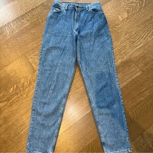 Vintage 90s Wrangler Made in USA Mom Jeans Size 16 Medium 100% Cotton Denim